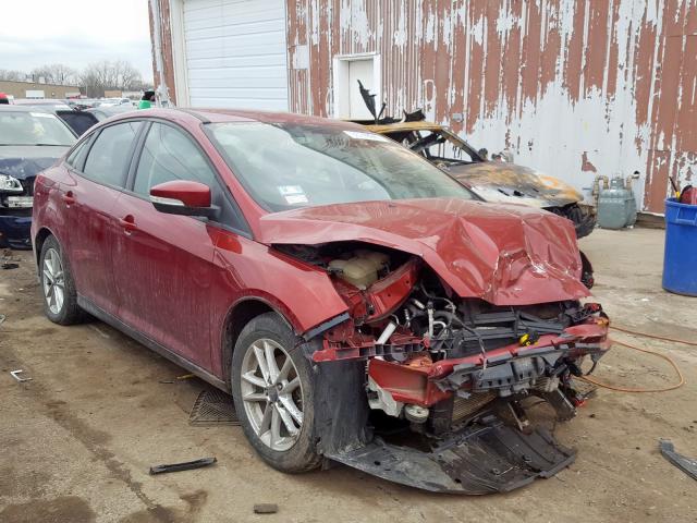 FORD FOCUS SE 2016 with VIN 1FADP3F27GL377446 - Photo from auction