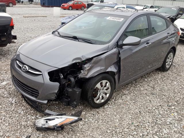 Photo 2 from auction – 2016 HYUNDAI ACCENT SE with VIN KMHCT4AE0GU006207