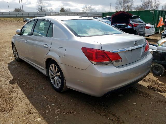 Photo 3 from auction – 2011 TOYOTA AVALON BAS with VIN 4T1BK3DB8BU375058