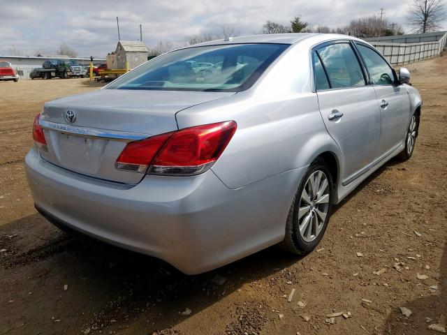 Photo 4 from auction – 2011 TOYOTA AVALON BAS with VIN 4T1BK3DB8BU375058