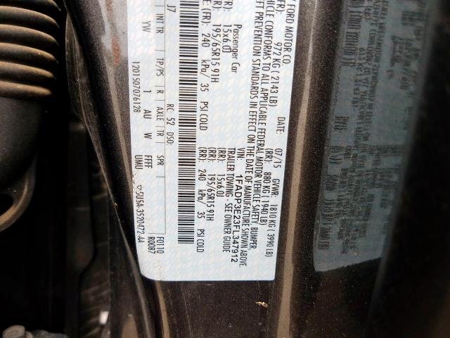 Photo 10 from auction – 2015 FORD FOCUS S with VIN 1FADP3E23FL347912