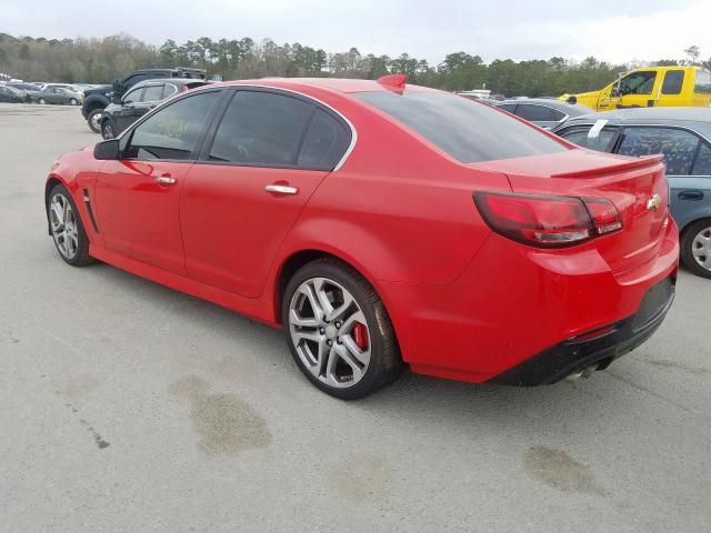Photo 3 from auction – 2017 CHEVROLET SS with VIN 6G3F15RW8HL300300