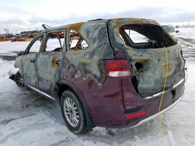 Photo 3 from auction – 2018 KIA SORENTO SX with VIN 5XYPKDA54JG398058