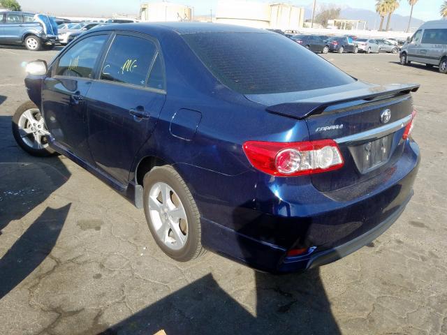 Photo 3 from auction – 2013 TOYOTA COROLLA BA with VIN 5YFBU4EE5DP078343