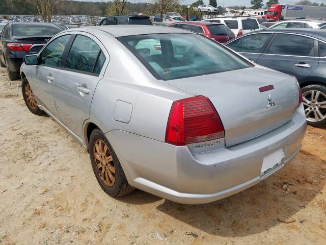 Photo 3 from auction – 2008 MITSUBISHI GALANT ES with VIN 4A3AB36F08E011491