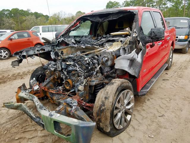 Photo 2 from auction – 2017 FORD F150 SUPER with VIN 1FTEW1CP6HKD79489