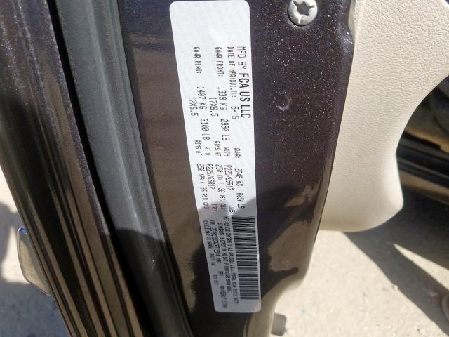 Photo 10 from auction – 2015 CHRYSLER TOWN & COU with VIN 2C4RC1BG4FR715974
