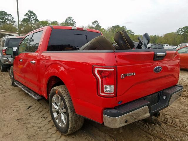 Photo 3 from auction – 2017 FORD F150 SUPER with VIN 1FTEW1CP6HKD79489
