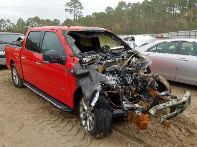 Photo 1 from auction – 2017 FORD F150 SUPER with VIN 1FTEW1CP6HKD79489