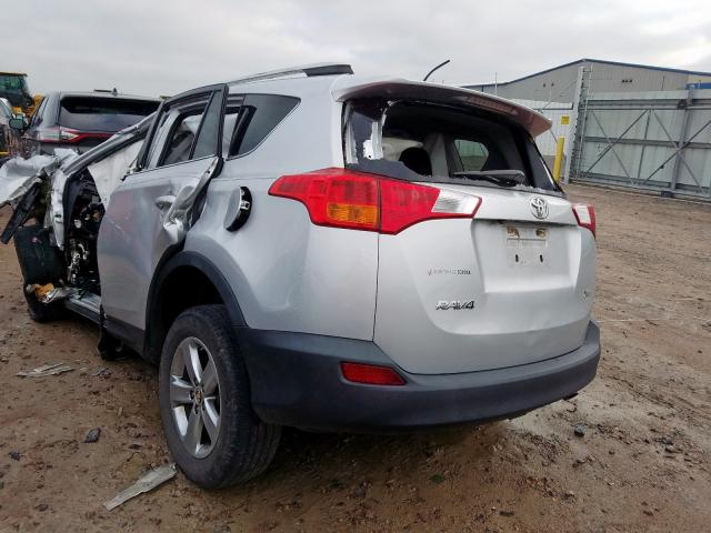 Photo 3 from auction – 2015 TOYOTA RAV4 XLE with VIN 2T3WFREV5FW211782