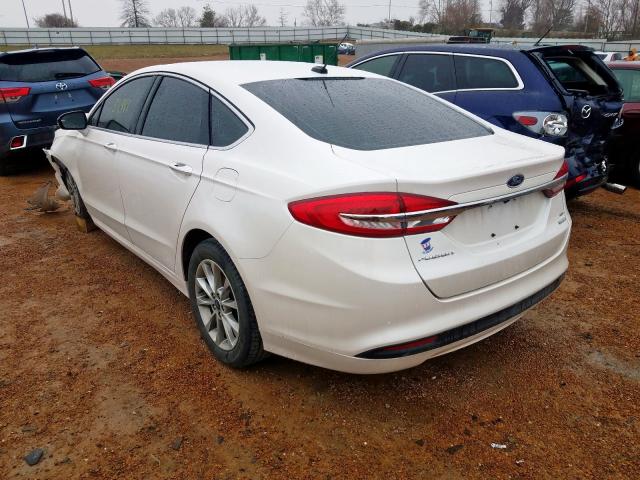 Photo 3 from auction – 2017 FORD FUSION SE with VIN 3FA6P0HDXHR227968