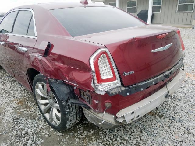 Photo 9 from auction – 2017 CHRYSLER 300C with VIN 2C3CCAEG1HH667803