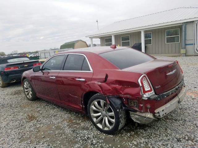 Photo 3 from auction – 2017 CHRYSLER 300C with VIN 2C3CCAEG1HH667803