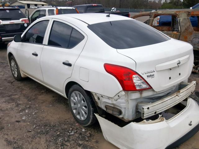 Photo 3 from auction – 2015 NISSAN VERSA S with VIN 3N1CN7AP5FL910566