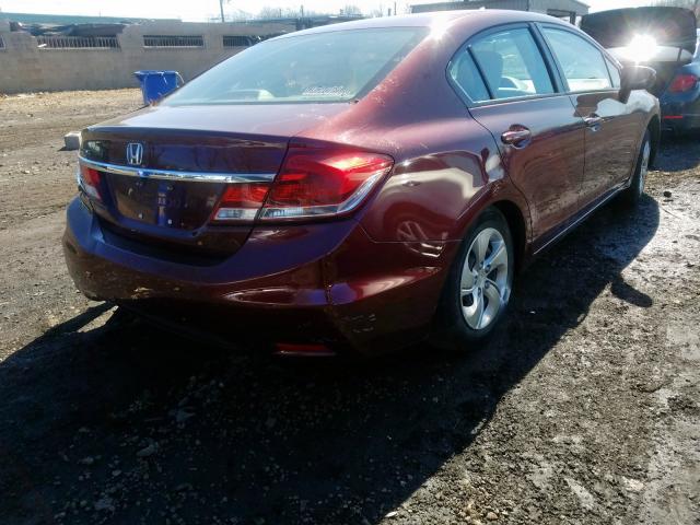 Photo 4 from auction – 2015 HONDA CIVIC LX with VIN 19XFB2F55FE253124