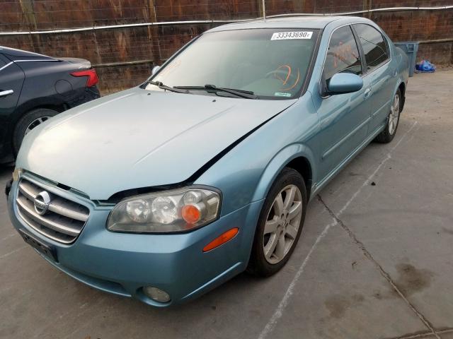 Photo 2 from auction – 2002 NISSAN MAXIMA GLE with VIN JN1DA31A52T304016