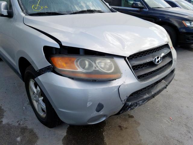 Photo 9 from auction – 2007 HYUNDAI SANTA FE G with VIN 5NMSG13D27H062647