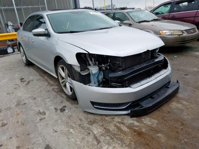 VOLKSWAGEN PASSAT SE 2014 with VIN 1VWBS7A32EC039549 - Photo from auction