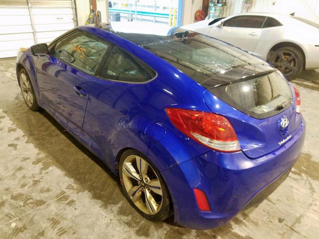 Photo 3 from auction – 2013 HYUNDAI VELOSTER with VIN KMHTC6AD6DU161214