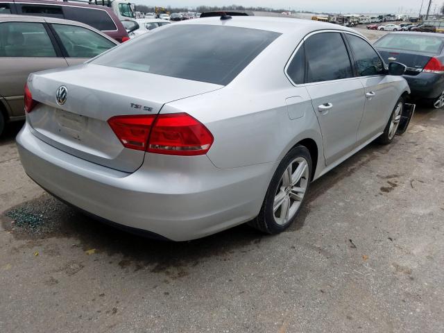 Photo 4 from auction – 2014 VOLKSWAGEN PASSAT SE with VIN 1VWBS7A32EC039549