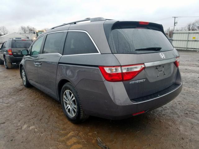 Photo 3 from auction – 2012 HONDA ODYSSEY EX with VIN 5FNRL5H63CB012296