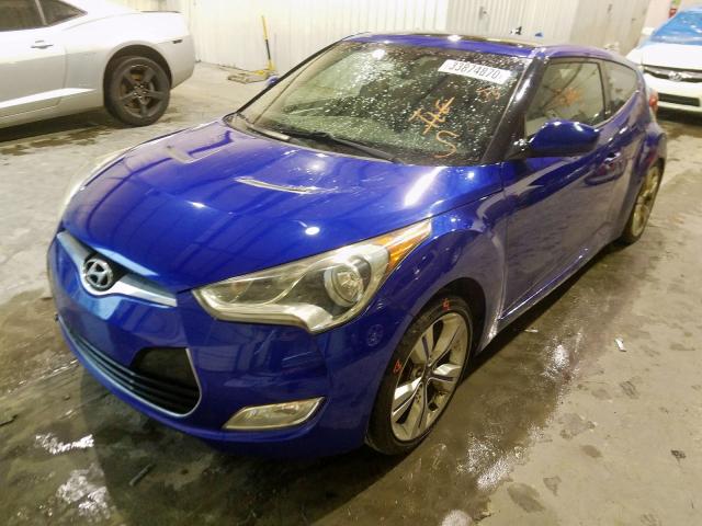 Photo 2 from auction – 2013 HYUNDAI VELOSTER with VIN KMHTC6AD6DU161214