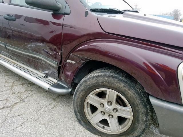 Photo 9 from auction – 2005 DODGE DURANGO SL with VIN 1D4HB48N65F610190