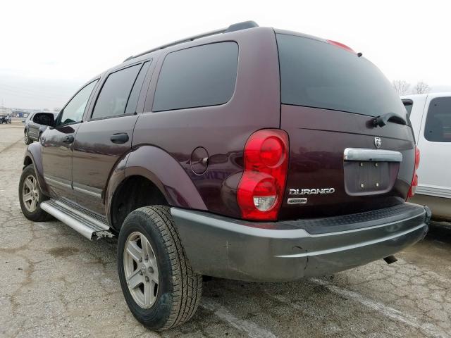 Photo 3 from auction – 2005 DODGE DURANGO SL with VIN 1D4HB48N65F610190