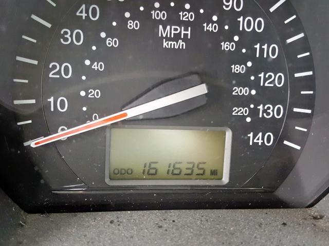 Zdjęcie 8 z aukcji – 2008 KIA SPECTRA EX z VIN KNAFE121185494419