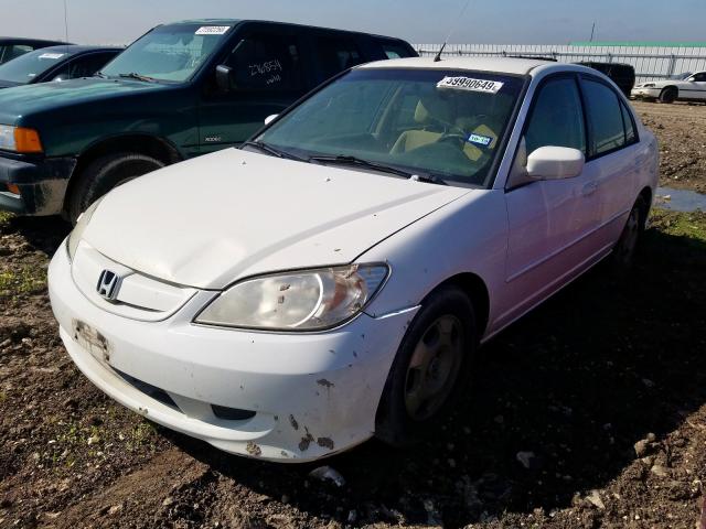 Photo 2 from auction – 2005 HONDA CIVIC with VIN JHMES95675S010763