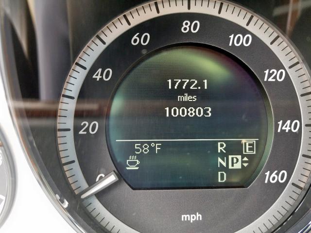 Photo 8 from auction – 2011 MERCEDES-BENZ E 350 with VIN WDDHF5GBXBA375869