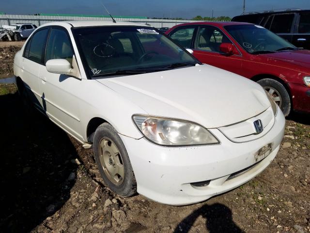 HONDA CIVIC 2005 with VIN JHMES95675S010763 - Photo from auction