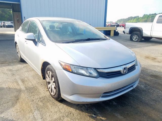 HONDA CIVIC LX 2012 with VIN 2HGFB2F50CH557916 - Photo from auction