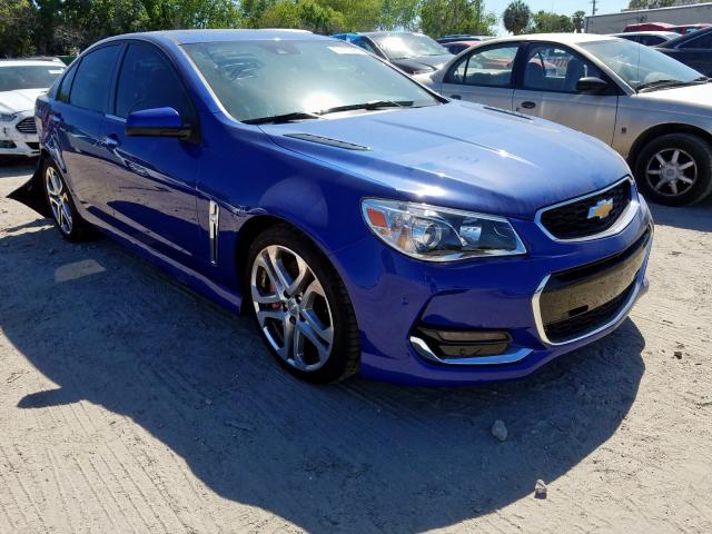 CHEVROLET SS 2017 with VIN 6G3F15RW8HL303181 - Photo from auction