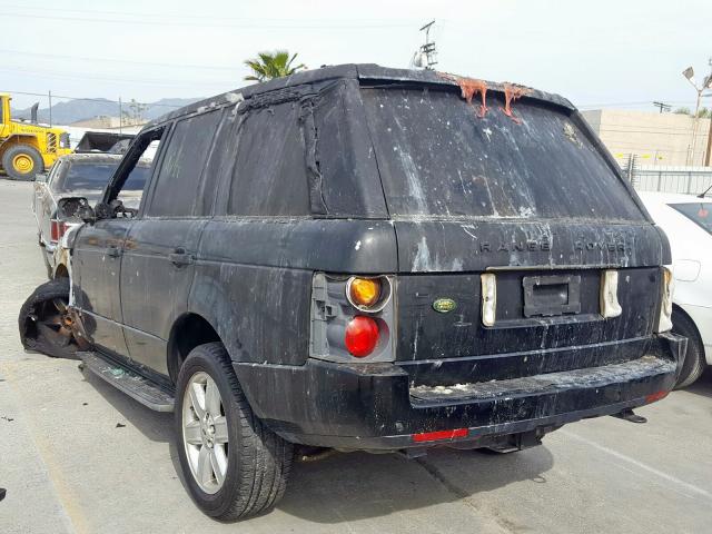 Photo 3 from auction – 2004 LAND ROVER RANGE ROVE with VIN SALME11424A166331
