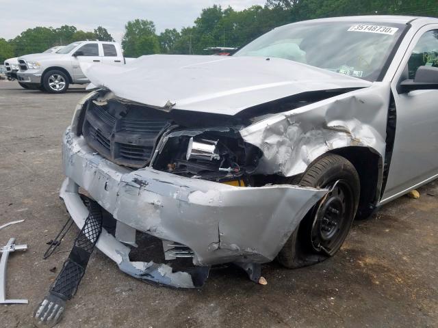 Photo 9 from auction – 2010 DODGE AVENGER SX with VIN 1B3CC4FB1AN175254