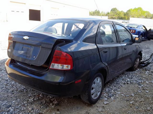Photo 4 from auction – 2005 CHEVROLET AVEO LT with VIN KL1TG52605B310269