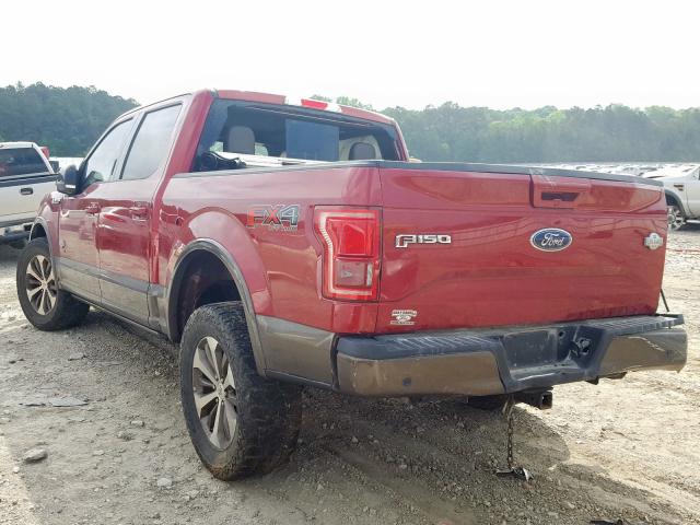 Photo 3 from auction – 2016 FORD F150 SUPER with VIN 1FTEW1EG4GFA59351