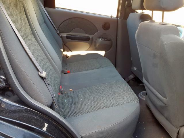 Photo 6 from auction – 2005 CHEVROLET AVEO LT with VIN KL1TG52605B310269