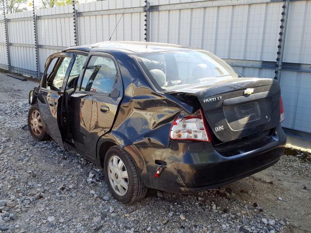 Photo 3 from auction – 2005 CHEVROLET AVEO LT with VIN KL1TG52605B310269