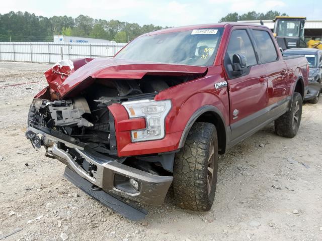 Photo 2 from auction – 2016 FORD F150 SUPER with VIN 1FTEW1EG4GFA59351