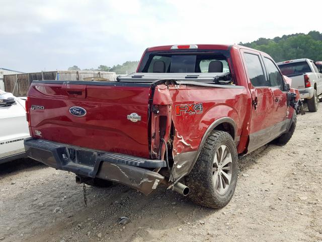Photo 4 from auction – 2016 FORD F150 SUPER with VIN 1FTEW1EG4GFA59351