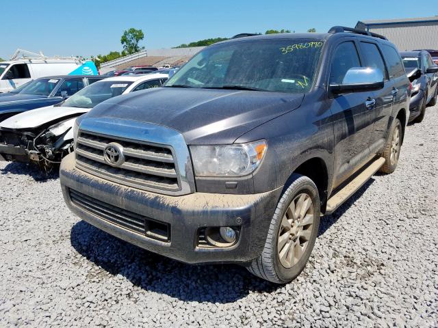 Photo 2 from auction – 2014 TOYOTA SEQUOIA PL with VIN 5TDDW5G12ES106742