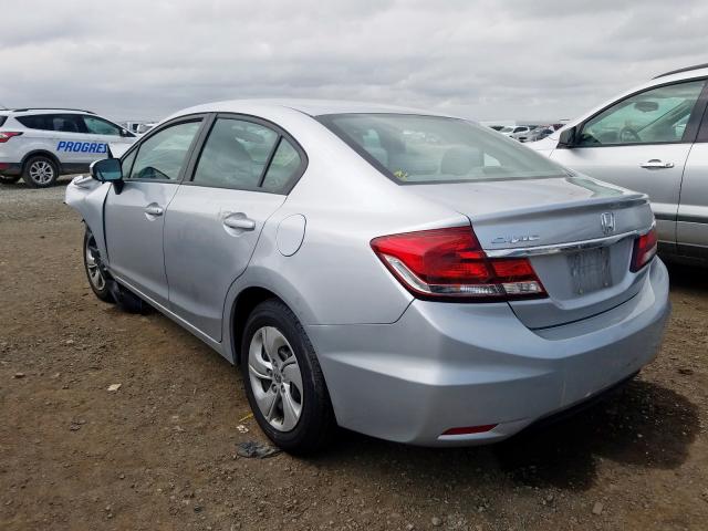 Photo 3 from auction – 2014 HONDA CIVIC LX with VIN 2HGFB2F5XEH506281