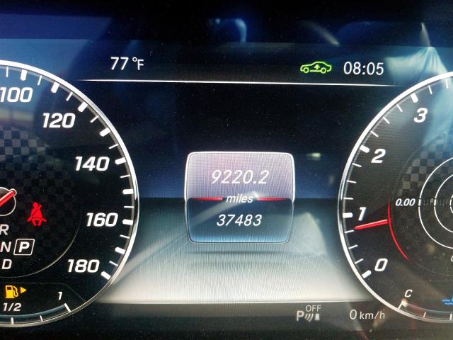 Photo 8 from auction – 2018 MERCEDES-BENZ E 43 4MATI with VIN WDDZF6EB4JA392257