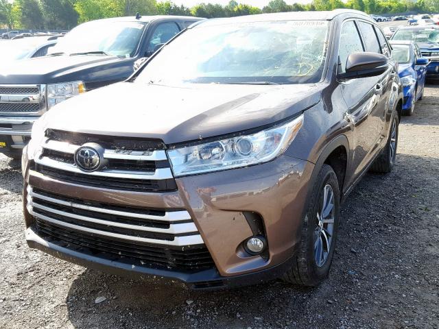 Photo 2 from auction – 2017 TOYOTA HIGHLANDER with VIN 5TDKZRFHXHS219685