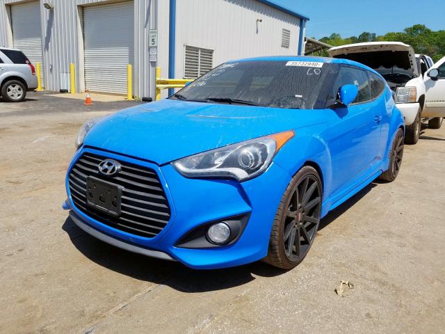 Photo 2 from auction – 2014 HYUNDAI VELOSTER with VIN KMHTC6AD9EU206096