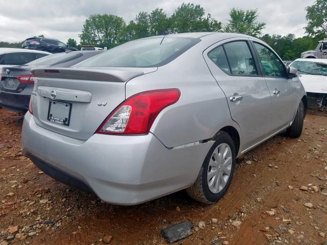 Photo 4 from auction – 2019 NISSAN VERSA S with VIN 3N1CN7AP4KL826362