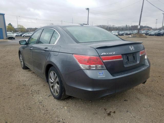 Photo 3 from auction – 2012 HONDA ACCORD EXL with VIN 1HGCP2F85CA096905