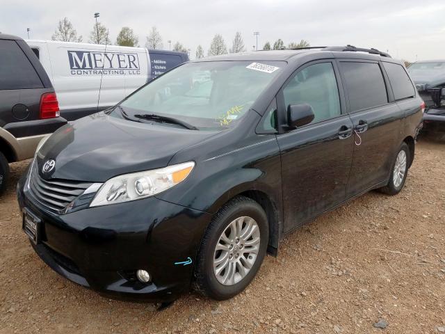 Photo 2 from auction – 2012 TOYOTA SIENNA XLE with VIN 5TDYK3DC6CS208940